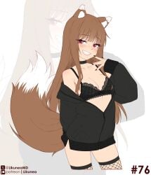 holo from spice and wolf by likunea