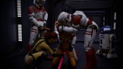 ahsoka_tano barriss_offee clone_trooper clone_wars dildo pollonix13 shock_troopers star_wars the_clone_wars:_season_five