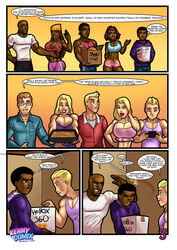 aleysha_simmons big_breasts bill_patterson blake_patterson blonde_hair blue_eyes breasts brother_and_sister brown_eyes brown_hair comic dark-skinned_female dark-skinned_male dark_skin english_text family father_and_daughter father_and_son female glasses huge_ass huge_breasts husband_and_wife indoors interracial jamal_simmons kennycomix male married married_couple mature mature_female mature_male meet_the_neighbors meet_the_neighbors_(comic) milf molly_patterson mother_and_daughter mother_and_son multiple_boys multiple_girls muscles muscular muscular_female muscular_male page_3 pam_patterson rabies-t-lagomorph shondra_simmons siblings sports_bra t-shirt terrance_simmons text tommy_patterson tyrone_simmons