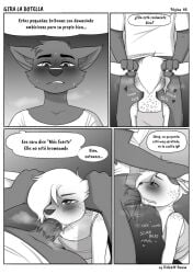 cobalt_snow comic deer drooling furry lotte_(cobalt_snow) love teenager young