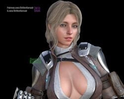 , 3d_(artwork) breasts breasts breasts_out first_decendant the_first_descendant viessa_(the_first_descendant)