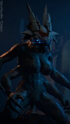 3d alien breasts cowgirl_position destiny_(game) eliksni fallen fallen_captain female female_on_top male mammal multi_arm multi_breast multi_limb on_top sex sexyhalofan straight strangersfm vaginal_penetration