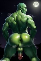 alien anus anus_focus anus_juice artist_name artist_signature ass ass back_view backsack balls bara big_ass big_balls big_butt big_penis big_thighs circumcised circumcised_penis cock dick dominant dominant_male domination fumbdags furry furry_male gay gay_male giant_ass giant_penis green_skin huge_ass huge_balls huge_butt huge_cock huge_cock huge_testicles huge_thighs imminent_oral imminent_sex looking_at_viewer looking_back male male_focus male_only night night_sky penis pose posing pov rear_view rimming seduction seductive seductive_eyes seductive_look seductive_mouth seductive_pose seductive_smile solo solo_anthro solo_male submissive submissive_anthro submissive_male taint twitter_username yaoi