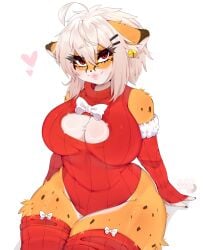 1girls anthro ass breasts cleavage female female_focus female_only fur furry infienthusiast1 shai shyychilla shyychilla_