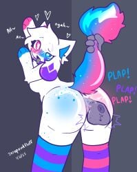 anal_sex crystal_(kittydogcrystal) furry furry_only kittydogcrystal pleased pleased_expression