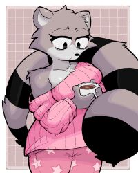 uva the raccoon fan art