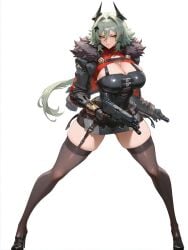 ai_generated bewitching_thighs big_breasts full_body high_heel_boots king_caesar shu zenless_zone_zero