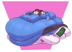 blob d.va fat_face fat_neck fat_rolls immobile impossibly_fat massive_ass massive_belly massive_breasts meat_wall_(body_type) morbidly_obese_female obese obese_female overwatch overwatch_2 overweight sunken_head sunken_limbs tagme tagme_(artist) unhealthy ussbbw