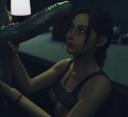 claire_redfield claire_redfield_(jordan_mcewen) penis resident_evil_2 resident_evil_2_remake tagme