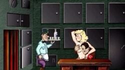 1940s 1girls 2boys 2d 2d_animation 40s adolf_hitler alcohol animated animation black_hair black_hair_male blonde-haired_female blonde_female blonde_hair blonde_hair_female breasts clothed_male_nude_female curly-haired_female curly_hair drunk drunk_male female fun kissing makeup male moustache naked naked_female nazi nazi_armband nazi_germany nipples nude nude_female nude_female_clothed_male pixel pixel_animation playing playing_with_breasts playing_with_nipple politics real_person short_hair sound straight straight_hair sucking sucking_nipples swastika swastika_armband tagme uniform video