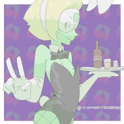 big_breasts big_thighs big_titties bunny_ears bunny_girl bunny_girl_suit bunny_tail bunnysuit cartoon_network curvaceous curvaceous_female curvaceous_figure curvy curvy_figure curvy_hips female female_focus female_only grey_skin nipples peridot_(steven_universe) reference_image short_hair shortstack skinny skinny_girl steven_universe thigh_highs tumorterrors yellow_hair