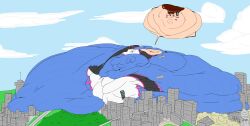 belly_bigger_than_city blob d.va fat_face fat_neck fat_rolls immobile impossibly_fat massive_ass massive_belly massive_breasts meat_wall_(body_type) morbidly_obese_female overwatch overwatch_2 overweight sunken_head sunken_limbs tagme tagme_(artist) unhealthy ussbbw