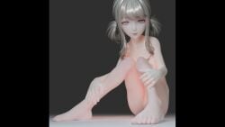 3d blender blonde_female blonde_hair feet feet female female_character guheihei infinity_nikki love_nikki miracle_nikki nikki_(infinity_nikki) shining_nikki video_game video_game_character videogame