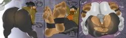 2boys 2d 2d_(artwork) alley alleyway anal anal_sex anon anonymous_male arms_behind_head artist_name ass ass_focus balls beanie big_ass_(male) big_butt_(male) big_feet big_penis brown_hair bulge butt_focus clothed clothed_male cum cum_inside cumming cumming_inside cumming_while_penetrating dialogue dialogue_bubble dirty_feet emissionswhite english_dialogue english_text facial_hair floating_hearts foot_fetish gay gay_sex hairy hairy_ass hairy_butt hairy_male hands_behind_head homeless homeless_male huge_ass huge_butt jacket laying_back leaning_back looking_at_partner looking_at_viewer looking_back looking_down male male_only mating_press motion_lines musk musk_clouds musky offering offering_money older_male original pants penetration penis penis_inside plap poster poster_(object) posters presenting presenting_ass presenting_butt presenting_feet ripped_clothing ripped_pants scruffy sex shirt sitting sticking_ass_out stu_(chiccenstripp) sweat sweaty sweaty_ass sweaty_butt talking talking_to_another talking_to_partner text watermark