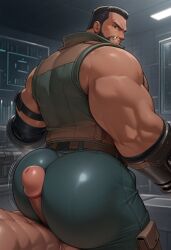 barret wallace from final fantasy vii by dudebooty17