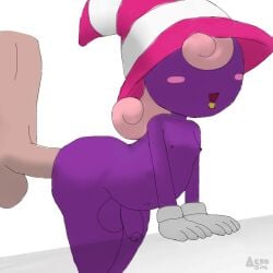 1boy 1futa 1girls 2d 2d_(artwork) 2d_animation 2d_artwork animated belly blush breasts clothing curly_hair cute doggy_style eyes_covered female from_behind from_behind_position functionally_nude functionally_nude_futa ghost ghost_girl ghost_tail gloves hat hat_over_eyes large_ass male male_only nude nude_futa obscured_eyes pink_hair purple_body purple_skin sex sex_from_behind shadow shadow_creature shadow_siren slightly_chubby slightly_chubby_female slightly_chubby_futa small_breasts vivian_(paper_mario) witch_hat