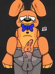 2boys 3_toes absurd_res anal anal_sex anal_sex animatronic animatronic_male anthro anthro_male anthro_on_anthro anthro_only blue_bow blue_bow_tie blue_bowtie bow bow_tie bowtie buckteeth bunny buttons charles_(nightmare_at_charles) charles_rabbit cock dick digital_media_(artwork) duo duo_male faceless_male first_porn_of_character five_nights_at_freddy's floppy_ears fnaf_fangame foreskin furry furry_on_furry furry_only gay gay_anal gay_sex genitalia genitals gray_body grey_body heart heart heart_symbol high_resolution highres holding_partner joints lagomorph m/m male male/male male_on_male male_only male_penetrating_male nightmare_at_charles nightmare_at_charles_3 nmac_1 no-human no_human no_humans only_furry only_male orange_body penetration penis penis_size_difference plain_background png rabbit ricky_rabbit robot_joints sex shaded simple_background simple_shading standing standing_sex standing_up teal_eyes two_tone_body uncircumcised unknown_artist veiny_penis whiskers