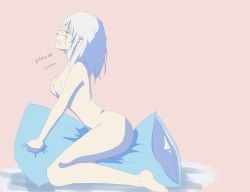 1girls clenched_teeth desperate_to_cum desperation english_text female female_only masturbation phruvin pillow pillow_humping png text