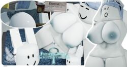1girls 3d android_girl areolae ass breasts bunny dated dream_game eunoia female light_blue_hair moonyrr34 nashatra_bealdhild nipples pussy roblox roblox_game robloxian solo_focus tagme thighs tiara white_body