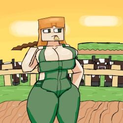 alex (minecraft) from minecraft by dingdingwing