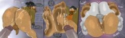 2boys 2d 2d_(artwork) alley alleyway anal anal_sex anon anonymous_male arms_behind_head artist_name ass ass_focus balls beanie big_ass_(male) big_butt_(male) big_feet big_penis brown_hair butt_focus cum cum_on_ass cum_on_back cum_on_beanie cum_on_butt cum_on_feet dialogue dialogue_bubble dirty_feet emissionswhite english_dialogue english_text facial_hair floating_hearts foot_fetish gay gay_sex hairy hairy_ass hairy_butt hairy_male hands_behind_head homeless homeless_male huge_ass huge_butt jacket laying_back leaning_back looking_at_partner looking_at_viewer looking_back looking_down male male_only mating_press motion_blur motion_lines musk musk_clouds musky no_pants offering offering_money older_male original pantsless penetration penis plap poster poster_(object) posters presenting presenting_ass presenting_butt presenting_feet ripped_clothing scruffy sex shirt sitting sticking_ass_out stu_(chiccenstripp) sweat sweaty sweaty_ass sweaty_butt talking talking_to_another talking_to_partner text watermark