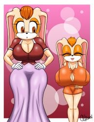 cream the rabbit from sega by allissei