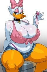 daisy duck from disney by ghostec