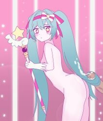 hatsune miku from retry now (vocaloid) by remonade