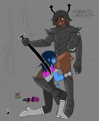 dess holiday from deltarune by exalteduriel