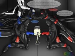 anal anal_sex anti_venom_(marvel) bed bedroom black_body black_fur blue_penis brown_body brown_fur bulge_rubbing clothing dildo dildo_in_ass dildo_in_mouth dildo_insertion door forced forced_transformation french_kissing fur furniture genitals goo_transformation grey_body grey_fur kissing latex latex_clothing latex_skinsuit male nude nude_anthro nude_male null_bulge object_in_ass oral oral_penetration penetration penis pyroassassin red_penis sex_toy sex_toy_in_ass sex_toy_in_mouth sex_toy_insertion skinsuit street tight_clothing transformation xyveon xyveon_(xyveon) zaccoon