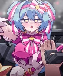 hatsune miku from retry now (vocaloid) by sanguk