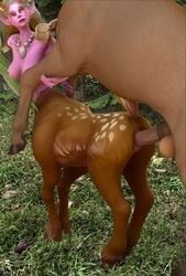 1boy 1girls 2018 3d animal_genitalia animal_penis animated animated_gif anus areola ass bestiality blizzard_entertainment bouncing_breasts breasts cervine cyrfox deer_taur dryad dryad_(warcraft) equine equine_penis erect_nipples erection female feral feral_on_female feral_on_taur from_behind fur gif heroes_of_the_storm horse horsecock huge_penis large_ass large_breasts lunara lunara_(warcraft) male mammal nipples nude penis straight taur video video_games warcraft