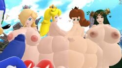 3d 4girls crossover dra111_(artist) dragon316 heart horny_female huge_ass huge_breasts huge_cock imminent_sex kid_icarus kid_icarus_uprising palutena princess_daisy princess_peach princess_rosalina sonic_(series) sonic_the_hedgehog super_mario_bros. super_smash_bros. tagme