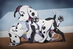dee dee (101 dalmatians) from 101 dalmatian street by psy101
