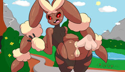 lopunny from nintendo by chippo