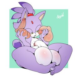 blaze the cat from sonic (series) by argento