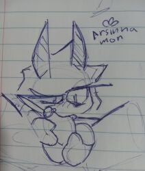 absurd_res arsinnamon blush blush_lines bodily_fluids cum cum_in_mouth cum_inside cumshot demon duo ejaculation faceless_character faceless_male fellatio female genital_fluids hair hellaverse helluva_boss hi_res human humanoid imp male male/female mammal messy_hair millie_(helluva_boss) oral penile sex