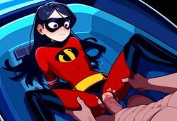 ai_generated missionary_position penetration sex superheroine the_incredibles torn_clothes torn_clothing vaginal_penetration vaginal_sex violet_parr