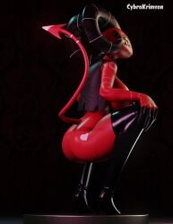 3d animated animation barbie_wire big_ass big_breasts blender cybrokrimson devil_tail helluva_boss horns red_body tagme tail video