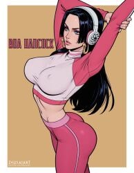 boa hancock from one piece by zeusaiart