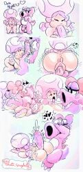 asshole ball_sucking balls birdetta birdo blowjob boobs_pressed breasts buttplug cock comic comic_page cum dick dickgirl dinosaur female/female female_only female_penetrated futanari girl grabbing grabbing_breasts hot_dogging huge_breasts huge_cock jerking makeout making_out mario_(series) missionary_position multiple_poses mushroom naked naked_female nautti_spaghetti nintendo orgasm panels penis pink_hair riding riding_penis semen sex shortstack sloppy sloppy_blowjob sloppy_kiss sloppy_seconds stroking_penis super_mario_bros. toad_(mario) toadette trans_woman transfem twintails vagina vaginal_sex wet wet_pussy