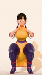 1girls 9:16 asian asian_female big_ass big_breasts black_hair bouncing_breasts chichi chinese_clothes dancing dragon_ball dragon_ball_super dragon_ball_z hair_bun huge_thighs jumping milf mother pussy_lips short_hair shorter_than_10_seconds squat tagme thick thick_thighs twerking vertical_video video