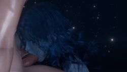 1boy 1boy1girl 1girls 3d accurate_body_type animated blender blowjob blue_body blue_hair deepthroat doll elden_ring interspecies light-skinned_male light_skin loop looping_animation mp4 naked oral_sex penis ranni_the_witch shizu_miro straight tagme tarnished video