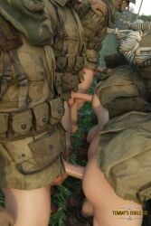 anal anal_sex anal_sex army bent_over exhibitionism fucked_from_behind gay gay_male gay_sex group group_sex medal_of_honor_airborne military orgy outdoors soldier soldiers tommys_eagle_hq uniform ww2