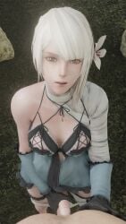 1boy 1futa 3d 3d_animation breasts frottage frotting futanari kaine_(nier) lazyprocrastinator male male_on_futa male_pov nier_(series) nier_replicant no_sound pants_down penis pov pov_eye_contact tagme video white_hair yellow_eyes