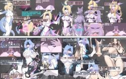 2025 absorption_vore anthro anthro_on_anthro anthro_to_human areola artist_name assimilation biped black_body black_hair blonde_hair blue_body blue_eyes blue_hair blue_markings bound brainwashing breasts censor_bar censored chinese_text close-up clothing colored comic countershade_face countershade_legs countershade_neck countershade_tail countershading cybernetics dialogue drone dronification encasement female female/female first_person_view fish front_view genitals gloves_(marking) goo_creature goo_transformation group hair heart_symbol hi_res horn human hypnosis ineffective_censorship leg_markings legs_together machine mammal marine markings mind_control nipples non-mammal_breasts non-mammal_hair non-mammal_nipples non-mammal_pussy nude object_from_pussy pink_eyes possession pussy red_eyes reverse_furry shaded shark side_view simple_background sitting sitting_on_ground skinsuit socks_(marking) species_transformation speech_bubble spread_legs spreading standing stepping_on_another suit_transformation tail takeover text tight_clothing transformation translation_request visor vore white_body white_countershading yimoon640