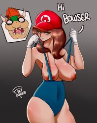 bowser from mario (series) by srpizzooo