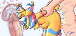 anonymous_male cum_inside dahs dandy's_world impossible_fit internal possible_pregnancy pregnancy_risk rough rough_sex stomach_bulge tears vaginal_penetration x-ray yatta_(dandy's_world)