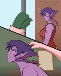 dreamworks grabbing_hair inminent_sex krolia money offering_money offering_sex outside sex sex_gesture voltron voltron:_legendary_defender