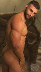 david king from dbd by kazuworks